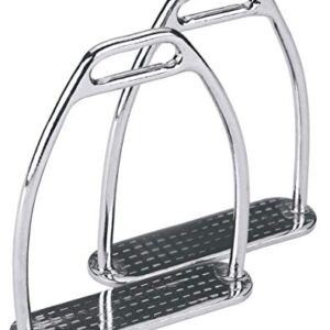 Kindersteigbügel aus rostfreiem Stahl für die ersten Reitversuche, Paar 1, 9 cm groß