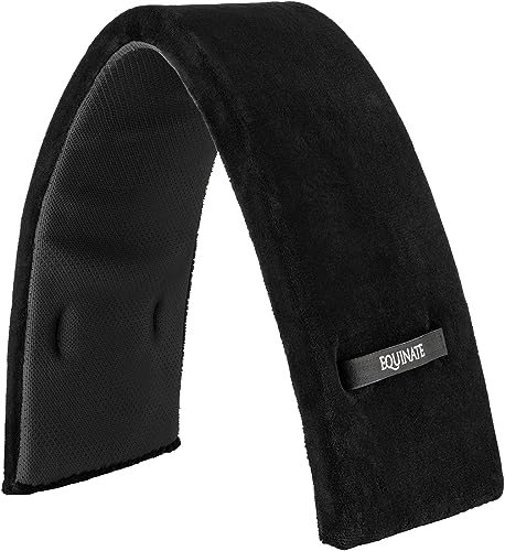 Hochwertige Longiergurt-Unterlage mit Memory Foam für Pferde, atmungsaktiv und weich, 79 x 21cm