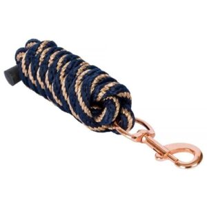 Führstrick für Pferde, 2 m lang, robuster Anbindestrick mit Panikhaken oder Karabiner, reißfest und wetterfest, ideal für Stall, Bodenarbeit und tägliches Training