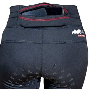 Hochwertige Reitshorts von Galdur Jodhpur mit Kompressionseffekt und Taschen für ein bequemes und sicheres Reiten