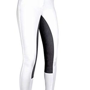 Bequeme Reithose für Mädchen und Damen mit Belmtex Grip-Besatz, atmungsaktiv und elastischer Sitzpassform