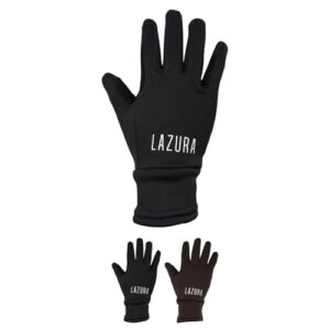 Winterreithandschuhe Lazura Calgary, weiche Handschuhe für den Reitsport, inklusive Zügelverstärkung, schwarz, Unisex