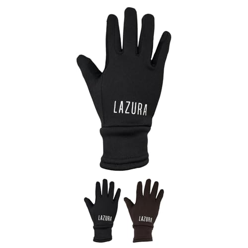 Winterreithandschuhe Lazura Calgary, weiche Handschuhe für den Reitsport, inklusive Zügelverstärkung, schwarz, Unisex
