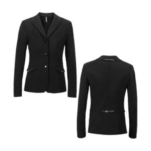 Das PIKEUR Kinder-Reitsakko ISALINNE Frühjahr/Sommer 2022 ist ein hochwertiger und bequemer Reitsitz für Kinder, atmungsaktiv und schnell trocknend.