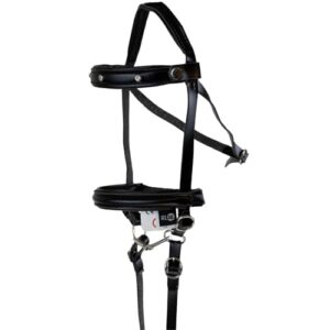 Trense für Hobby Horse - austauschbares Stirnband aus Kunstleder - Steckenpferd Zubehör