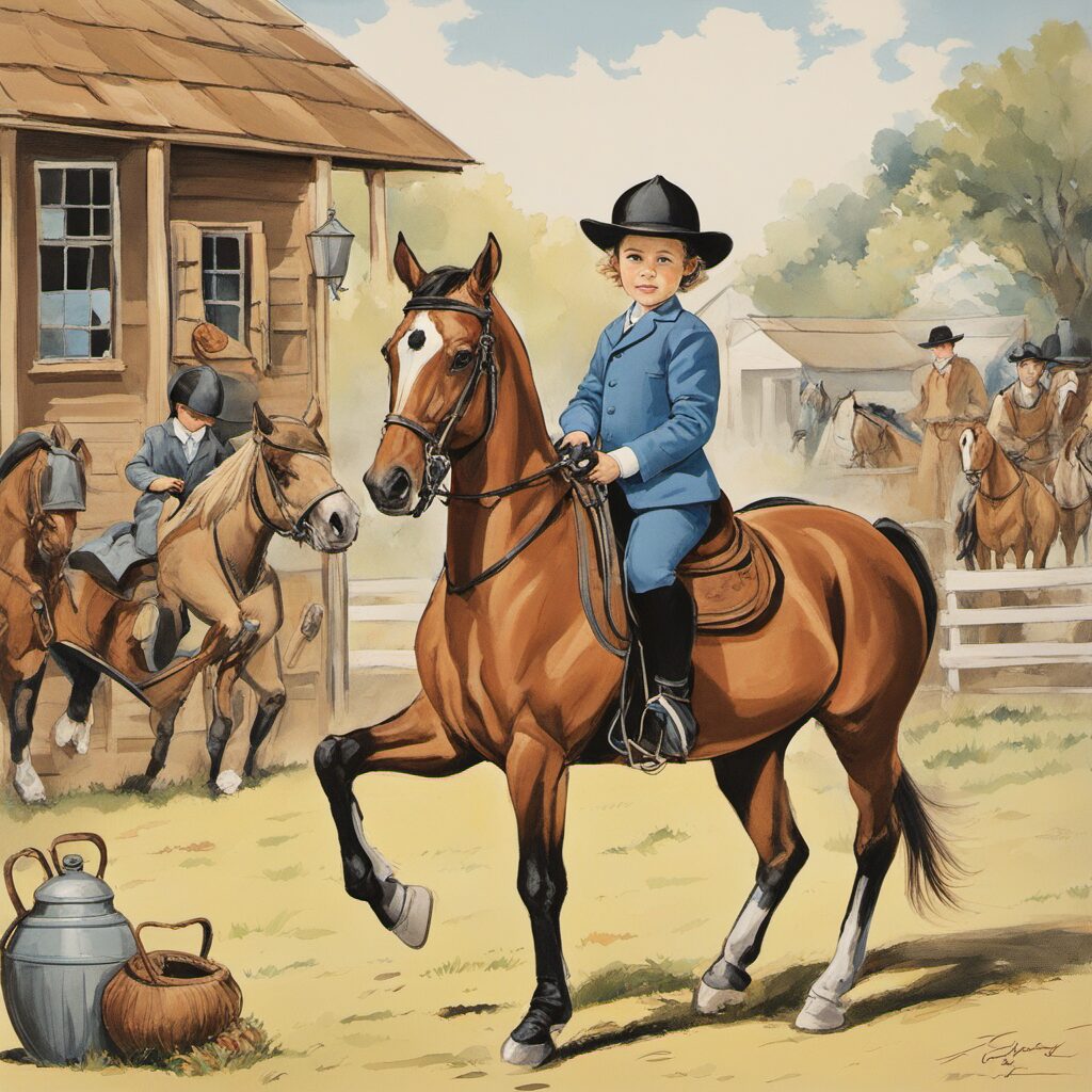 Ein besonderes Geschenk für Kinder, die gerne reiten: Kinder-Reithosen und Reitlegginge von hochwertiger Qualität.