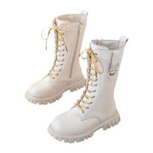 K-KPop Demon Hun-ters Reitstiefel, Kinder Mädchen Reitstiefel Damen Stiefeletten Boots, Herbst Schuhe Winterstiefel mit Reißverschluss, stilvolle und bequeme Schuhe für Frauen und Mädchen