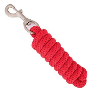 Robuster Führstrick für Pferde - Anbindestrick in verschiedenen stylischen Designs, geeignet für Ponys, Esel und Ziegen - Lang stricker mit Karabinerhaken