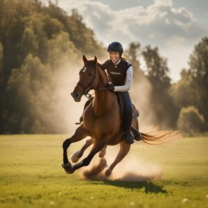 Pferde mit Nasenriemen-Schutz-Produkt, Schutzlösungen gegen Druckstellen und Scheuern im Nasenbereich während des Reitens