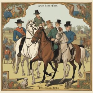 Englische Gebisse: Baucher-Trense, D-Trense, Schenkeltrense und Gummi-Olivenkopfgebiss