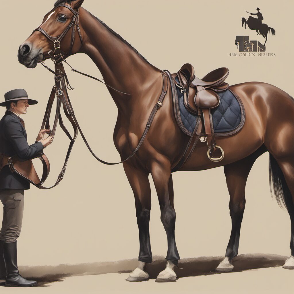 Verstellbarer Lederriemen aus Leder zum Reitsport, ideal für Kandare und Trense