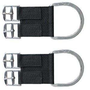 Praktischer Nylon-Adapter für Sattelgurte: 1 Paar 2-Buckle Saddle Girth Converter (Cinch) von Englisch auf Western, hochwertig und langlebig