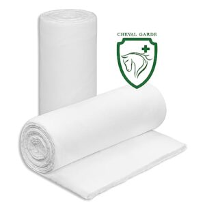 Verbandwatte für Pferde, Mullwatterolle 40cm x 5m, Stallapotheke, Erste Hilfe für Pferde