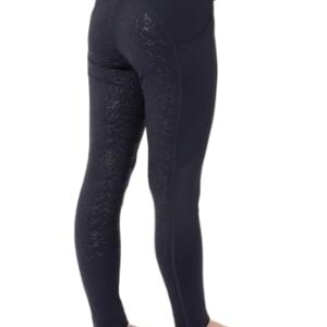 Kinderreitleggings mit Gürtelschlaufen, Vollbesatz und Handytasche, perfekt für sicher und bequemes Reiten