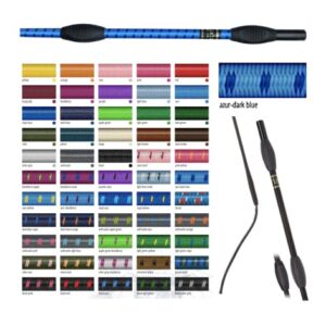 Ergonomische Balance-Reitgerte für Fortgeschrittene, Azur-dunkelblau, 120 cm