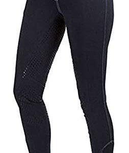 Kerbl Kinder Reithose Reithose BasicPlus für Kinder blue, Größe 146, bequeme und hochwertige Reitsportartikel mit Baumwoll-Elasthan-Mischung und Anti-Slip-Besatz