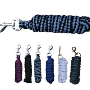 Weicher Führstrick für Pferde mit Karabinerhaken, ideal für die Sicherheit deines Pferdes