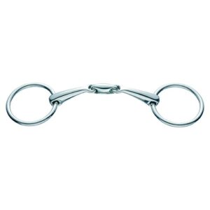 Hochwertiges Pferdegebiss mit doppelter gebrochener Ausbildungsform für verbesserte Kontrolle und Ausbildung von Pferden