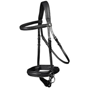 Hochwertiger Pferdetransportstück WALDHAUSEN X-Line Trensenzaum Gebisslos Supersoft mit weichen Unterlegungen und anatomisch geformtem Genickstück