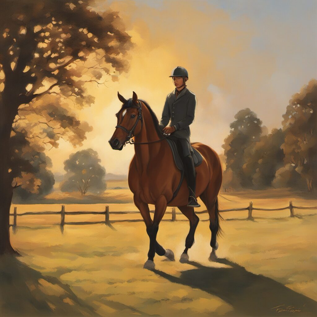 Pferde mit Aufziehtrense, Geschenkidee für jeden Reiter