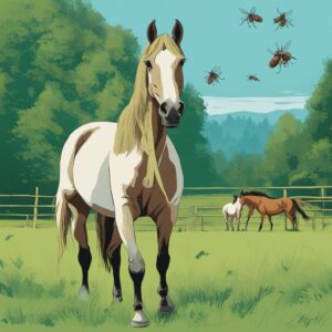 Pferde-Fliegenmasken und -hauben zum Schutz gegen Mücken und Insekten. Geschenkidee für Reiterinnen und Reiter.