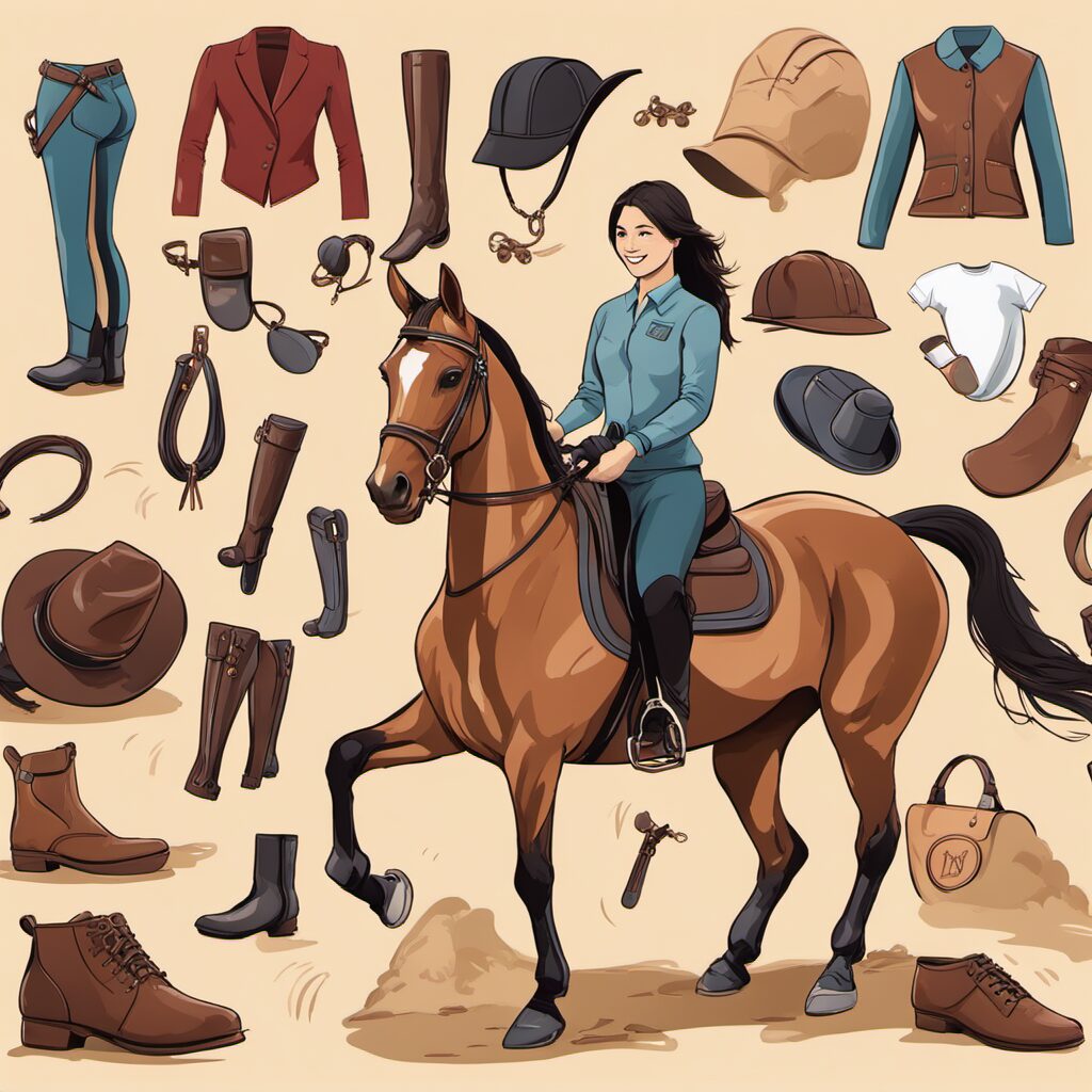 Perfektes Geschenk für jede Dame: Reitbekleidung, Reitleggings und Reithosen