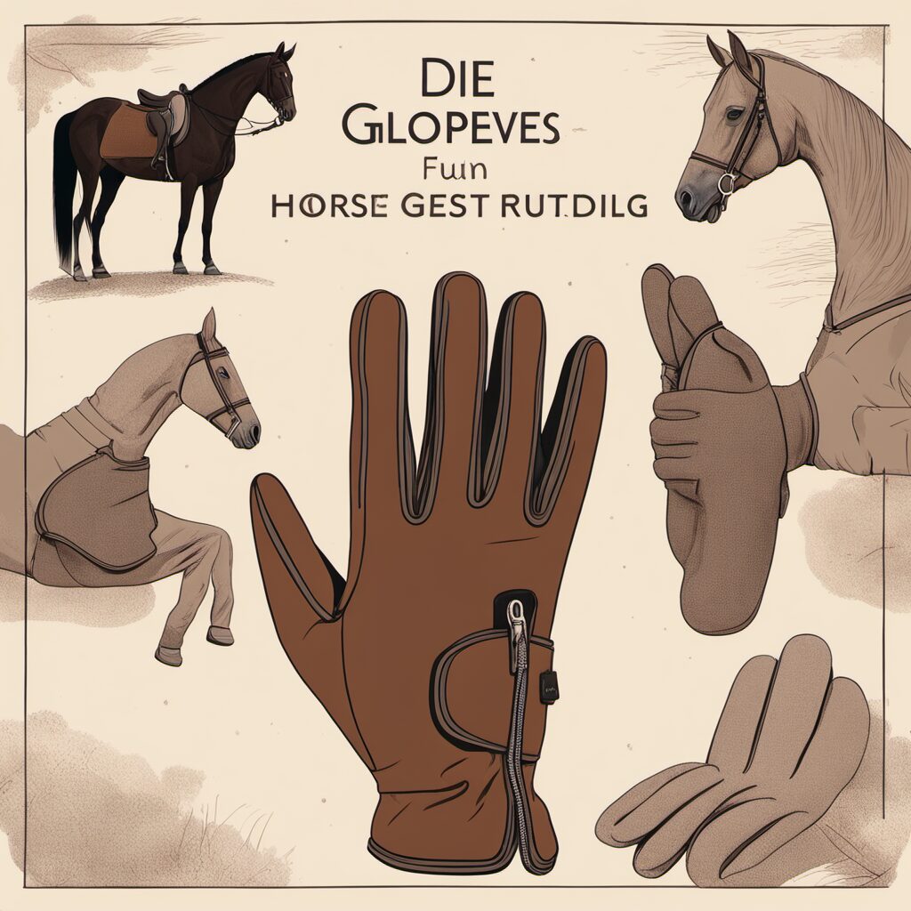 Geschenkidee für Reiter - hochwertige Handschuhe mit Dämpfungsfähigkeit, Bequemlichkeit und Sicherheit