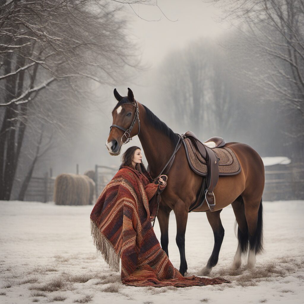 Pferdeausstattung - Geschenkideen für Reiterinnen und Reiter, einschließlich Pferdeprodukte wie Halftern, Weidehaltern und Winterdecken für Warmblut, Vollblut und Kaltblut.