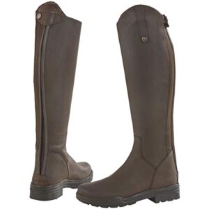 Reitstiefel NORWICH, braun - robustes Nubukleder, wasserdicht und bequem zu tragen