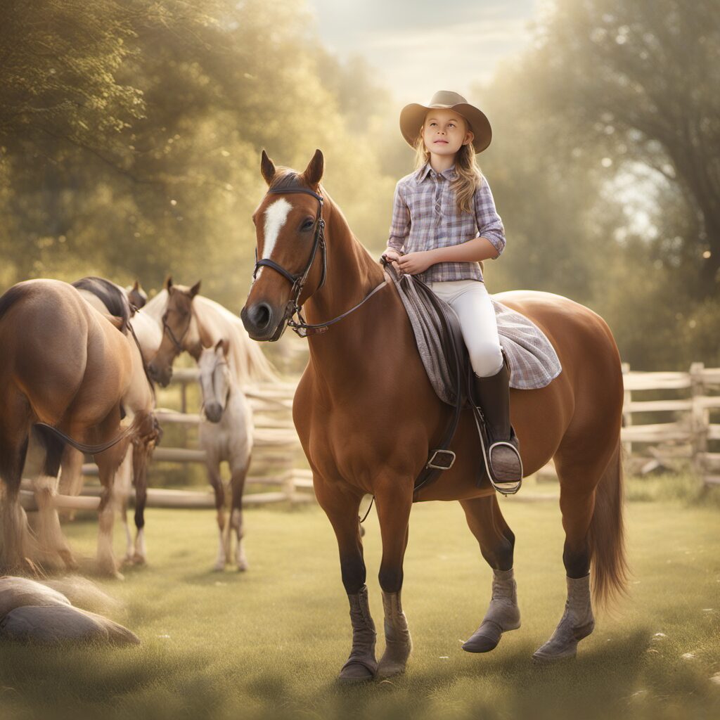 Geschenkidee für Mädchen: Reitstiefel, Reitstrümpfe und Sitzschalen für ein unvergessliches Pferdeerlebnis