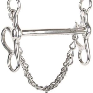 Hochwertige Postkandare für Reiter mit festen Seitenteilen, sicher und bequem reiten