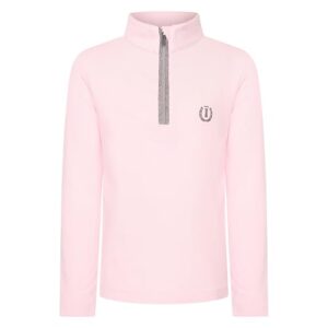 pinkes Kinderfunktionsshirt mit langen Ärmeln von Imperial Riding, Größe 140, ideal für Reiten