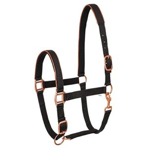 Verstellbares Nylon Halfter für Pferd - Weidehalfter & Stallhalfter - Reißfest & Komfortabel