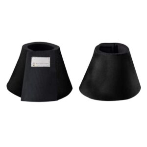 Paar Hufglocken aus neoprenartigem Material für effektiven Hufschutz von Pferden