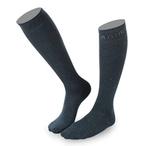 Reitsocken für Damen von Animo, Titus Petrol, Größe 38/40, hochwertige Socken mit langelastigem Stoff zum Training oder Reiten