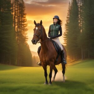 Perfekte Geschenke für Reiterinnen: Damen-Reitstiefel und Schutzwesten sorgen für Komfort und Sicherheit beim Reiten.