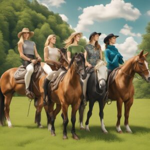 Perfekte Geschenke für Pferdefreunde: Reithosen, Reitleggings und Strumpf in verschiedenen Farben und Mustern