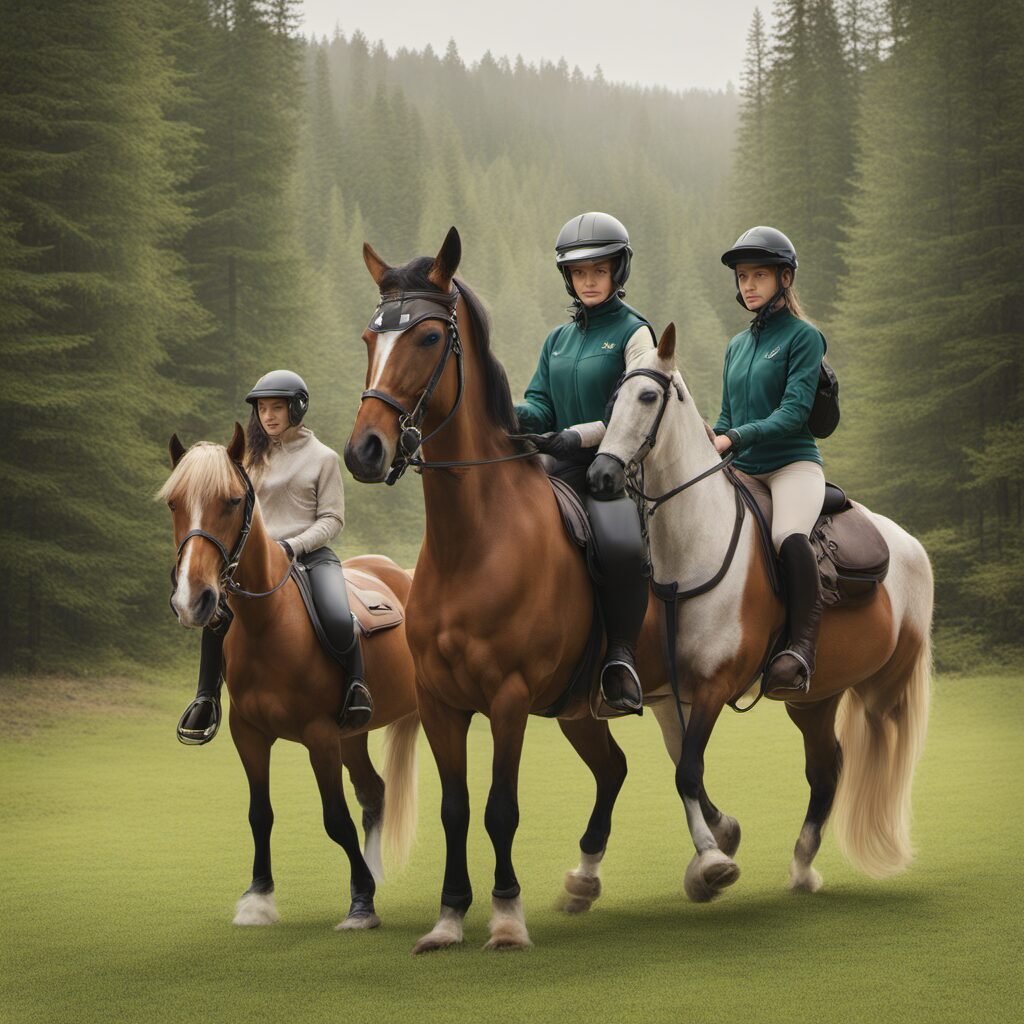 Entdecken Sie unsere Geschenkideen zum Thema Reiten mit Schutz- und Komfortprodukten wie Reitschabotten, Softoprengamaschen und Turnout-Decken für Pferde