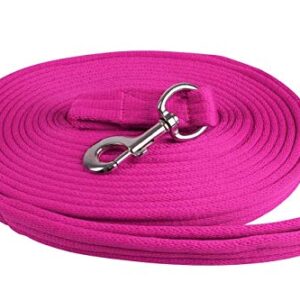 Netzpfad mit Karabiner für Bodenarbeit, 8 Meter lang, weich und schmierig, ideal für Reiter