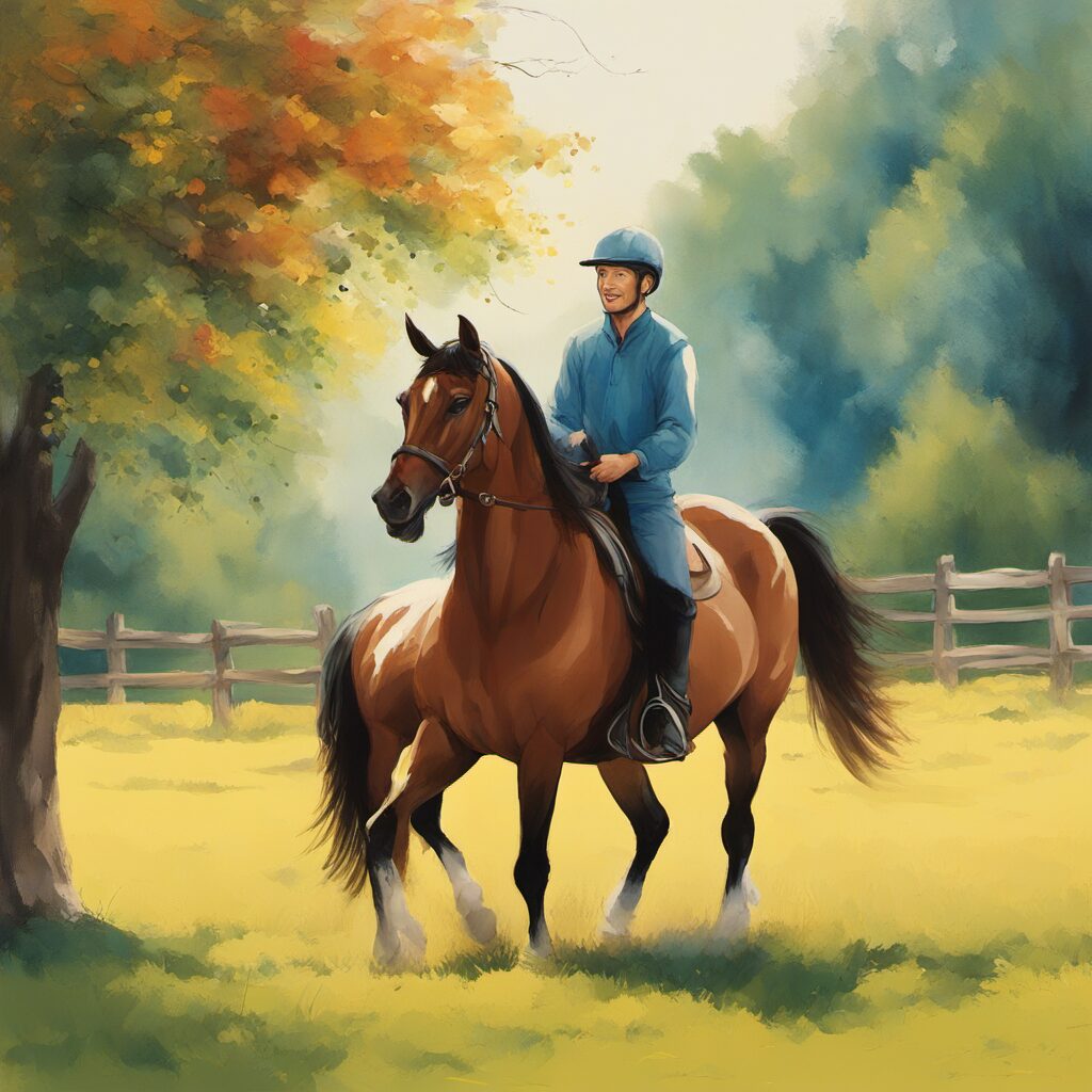 Pferdegruppe in idyllischer Landschaft mit Pferdedeck, ideal für Regen, Wind oder Insektenplage, beste Geschenkidee für jeden Reiter