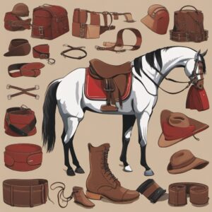 Sattelgurte in verschiedenen Farben und Formen, ideal für jeden Pferdebesitzer