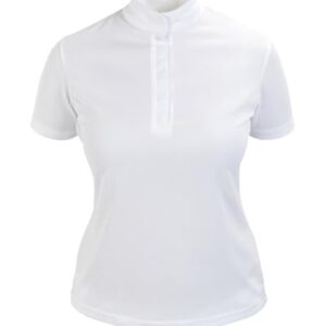 Damen Turniershirt Basic Berlin, atmungsaktives Reitshirt für Turnier, Training und Sommer