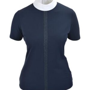 Damen Turniershirt Dakota, Reit-Shirt mit atmungsaktivem Material und sportlichem Design für Turnier und Training