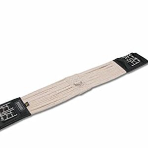 Dressur Sattelgurt aus Baumwolle mit elastischer und flexible Struktur für Pferde mit empfindlicher Haut