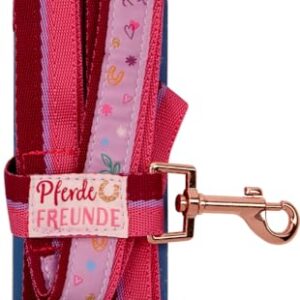 Perfekte Longierleine für Pferdefreunde, pink, hochwertig, langlebig und robust hergestellt