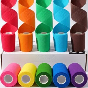 Selbstklebender Verband 10 Rollen, 7,5cm x 4,5m - Verbandsmaterial für Tiere und Menschen