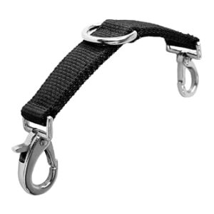 HORZE Longierbrille aus Nylon, Schwarz, Pferde longieren, sichere und bequeme Möglichkeit