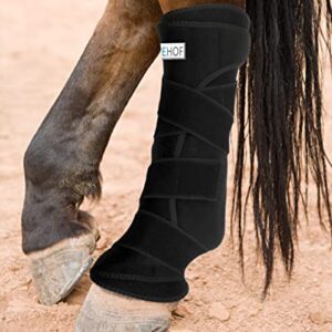 Kühlbandage für Pferde, Kühlkompresse oder Wärmekompresse, Verletzungsprävention und Linderung von Schmerzen bei Pferden