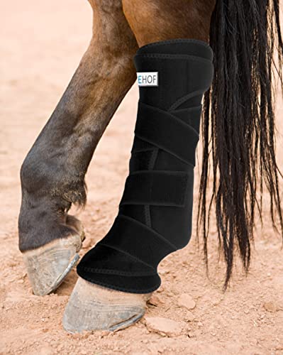 Kühlbandage für Pferde, Kühlkompresse oder Wärmekompresse, Verletzungsprävention und Linderung von Schmerzen bei Pferden