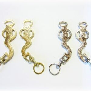 Einzigartige Barock-Akademische Hackamore in Silber oder Gold-Messingfarbig verziert, perfekt für Pferde, edler Touch und bequem für Ihr Pferd